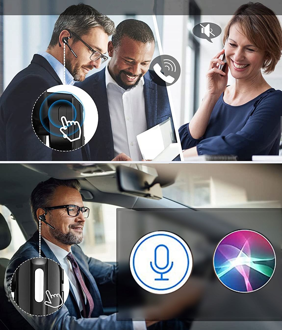 Zestaw Słuchawkowy Bluetooth Business C5