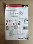 Łącznik fasadowy wbijany 10x220mm, 500szt. Kolki do elewacji