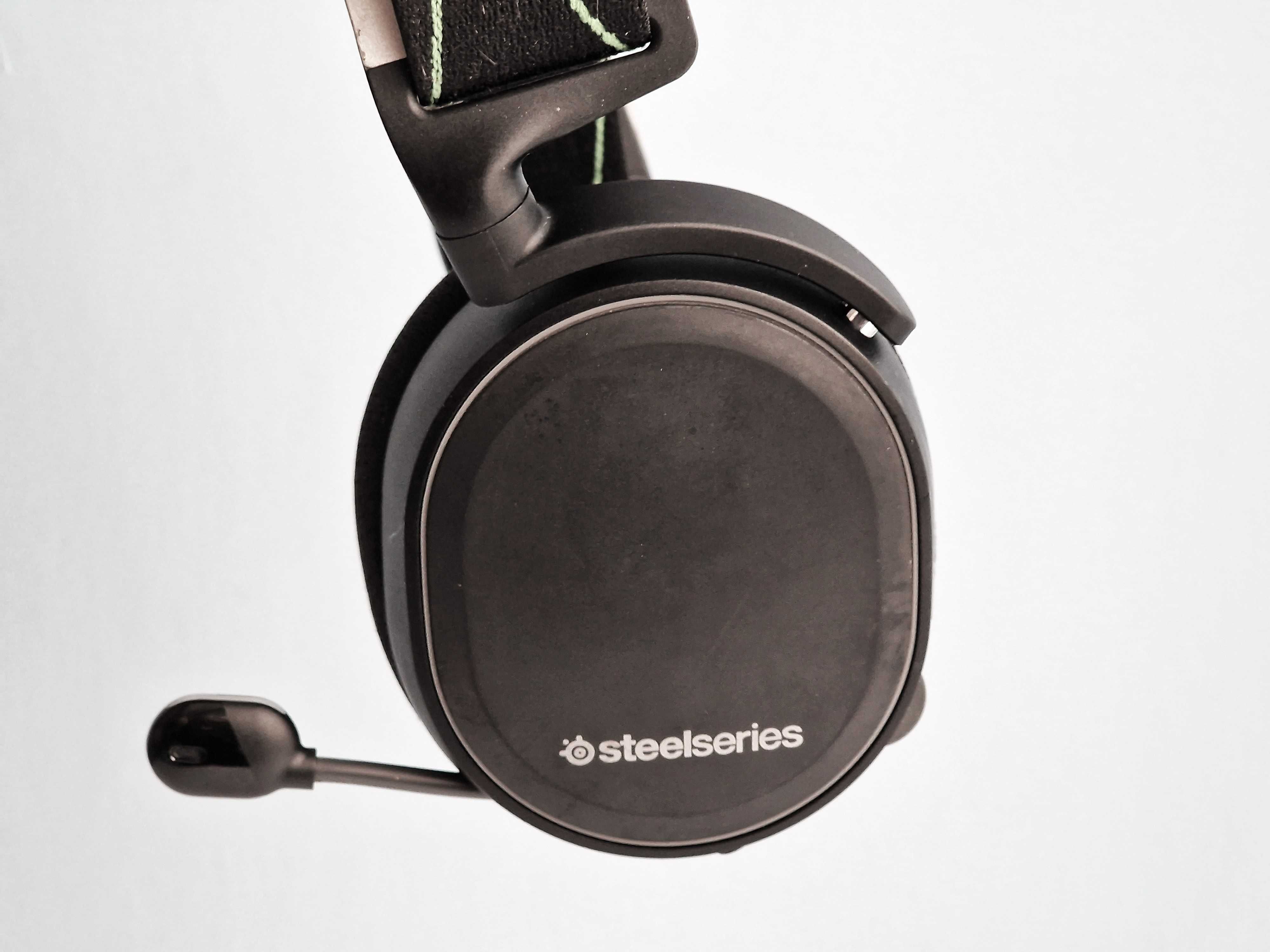 Słuchawki bezprzewodowe nauszne SteelSeries Arctis 7 czarne