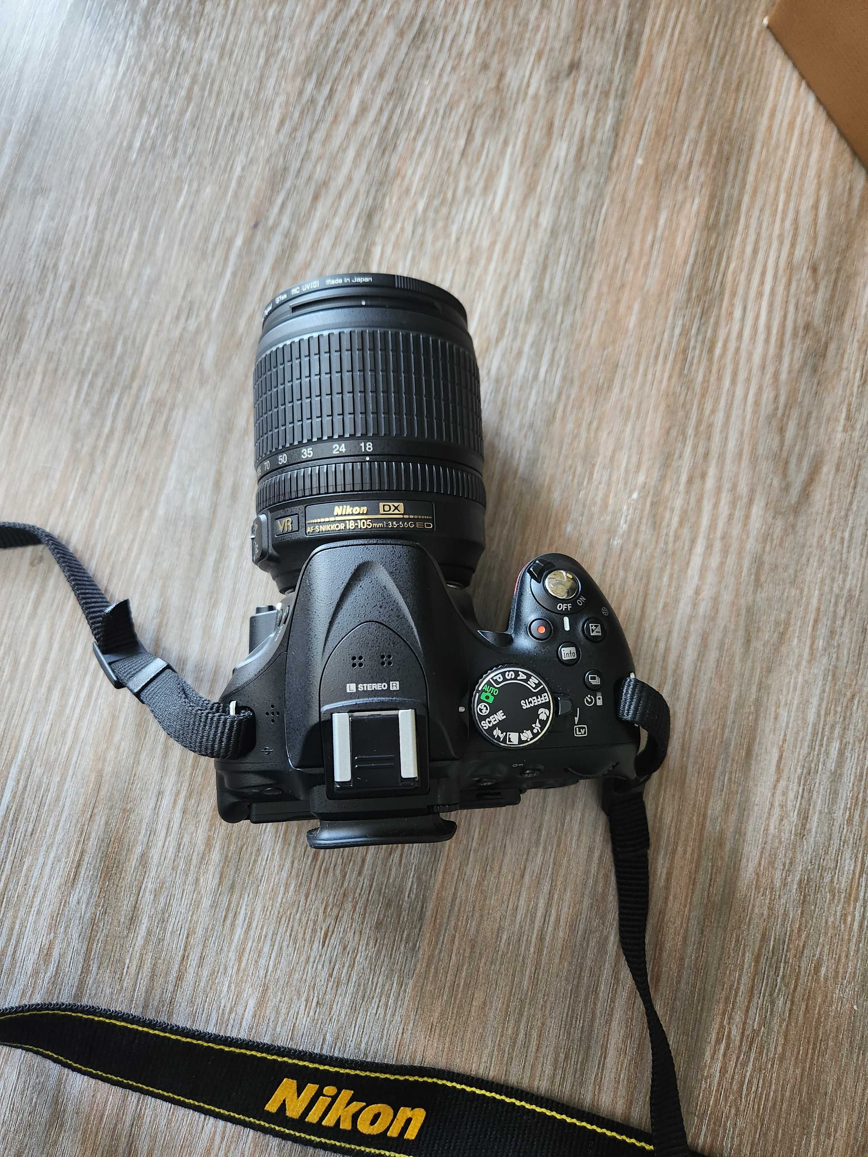 Фотоаппарат Nikon D5200 c объективом 18-105 vr kit