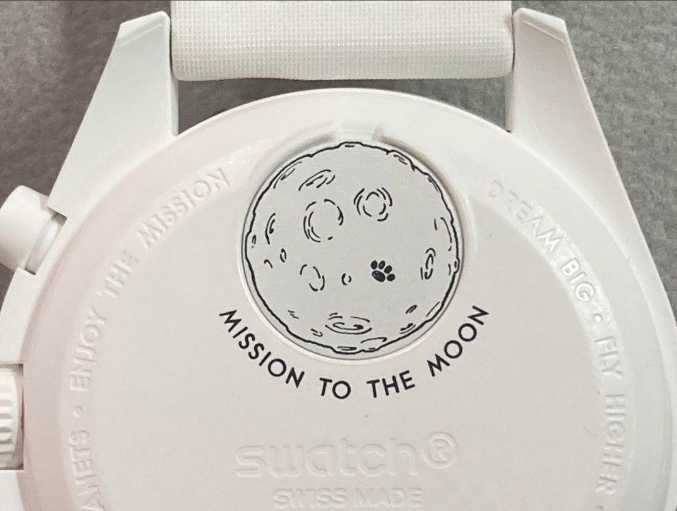 Bioceramiczna misja Moonswatch do fazy księżyca Snoopy