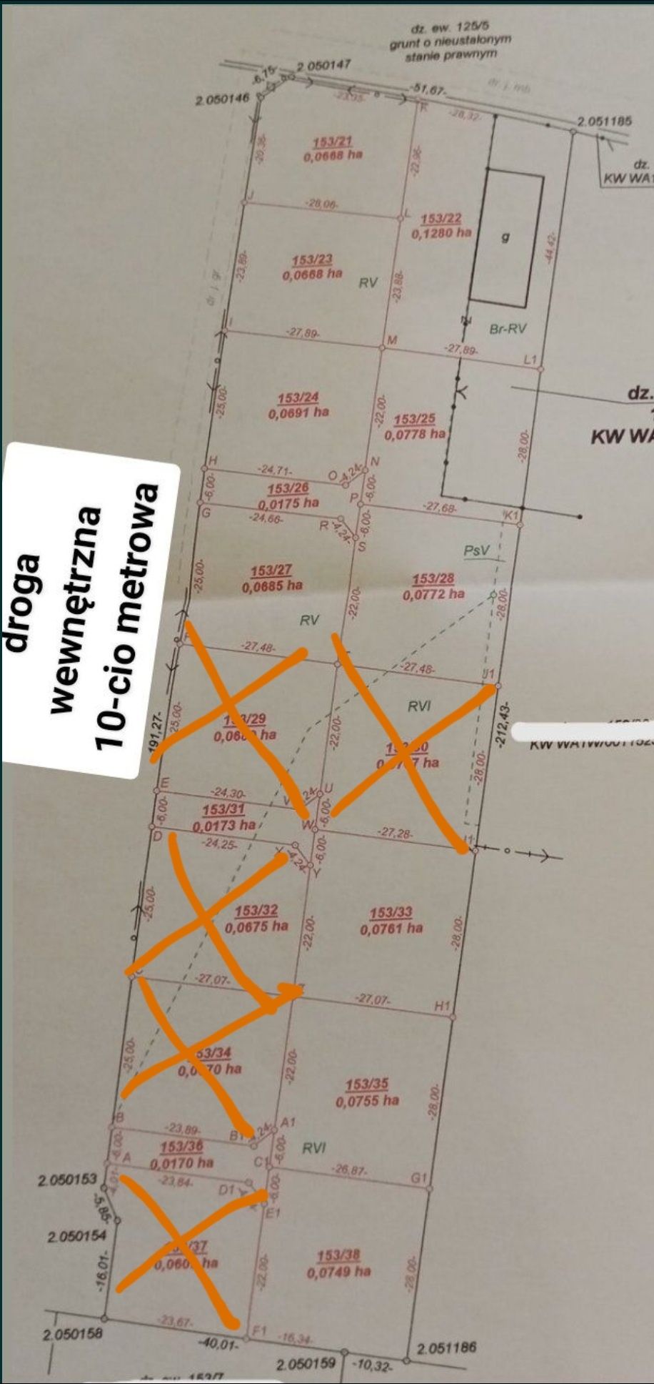 Działka budowlana 749 m² Krusze gm Klembów