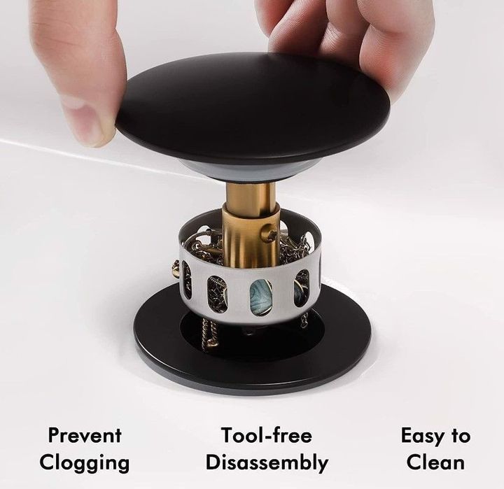 Zestaw Odpływowy Z Korkiem Do Zlewu