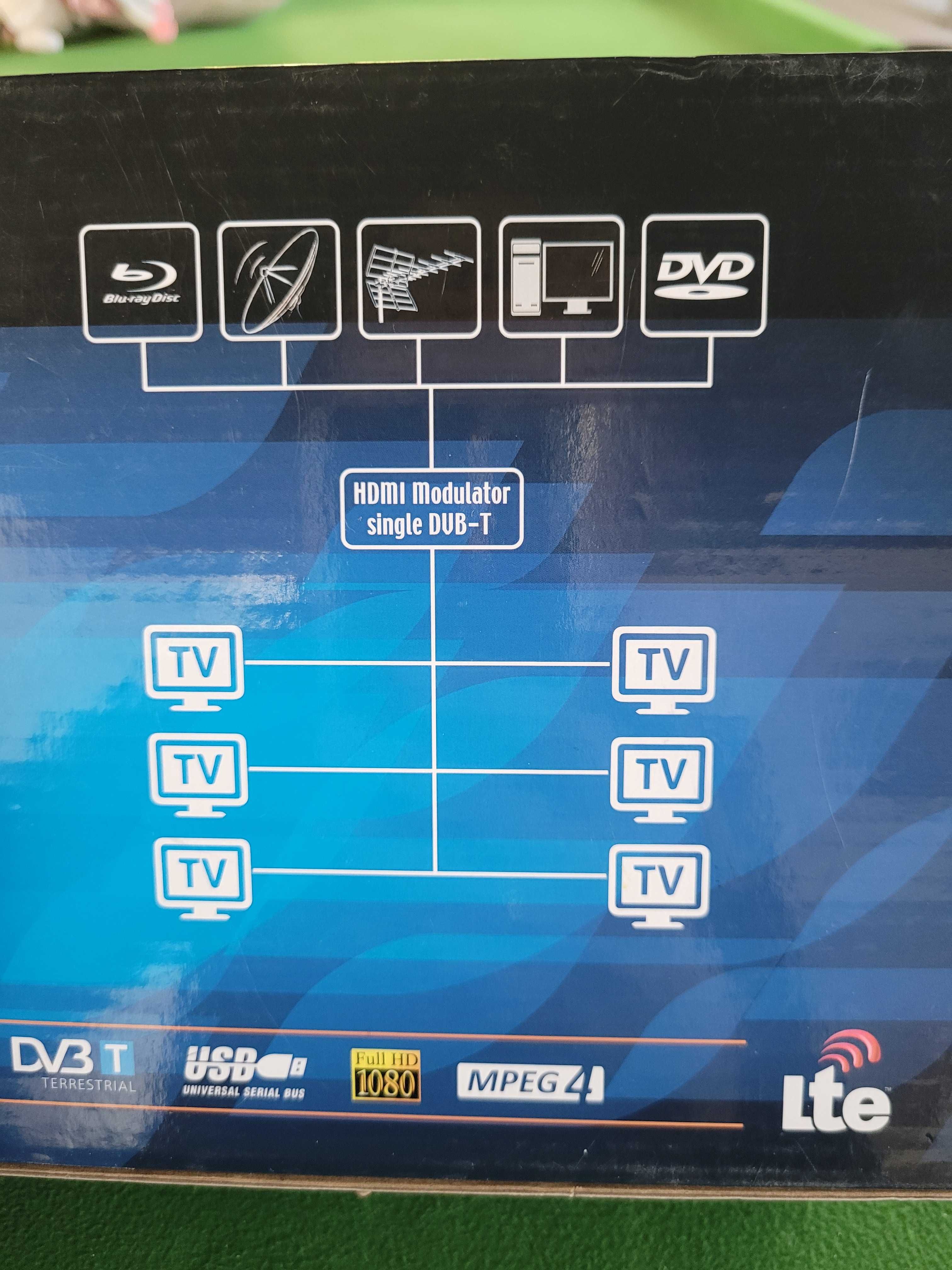 Modulator hdmi single DVB-T full hd