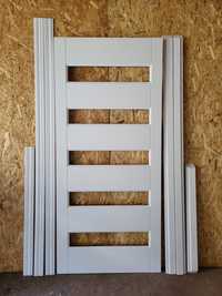 Двері дерев'яні білі матові,0.90 х 2