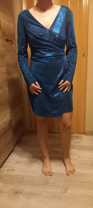 Sukienka sylwester andrzejki  L