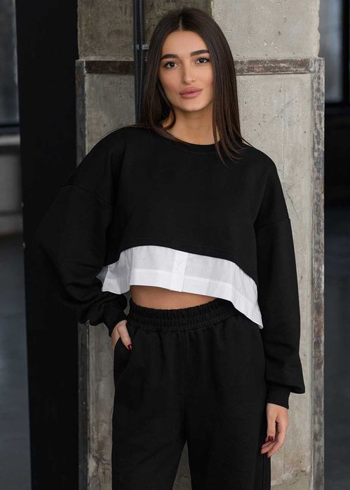 Жіночий світшот Staff cd oversize Розмір S