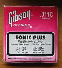 Gibson Sonic Plus - struny do gitary elektrycznej