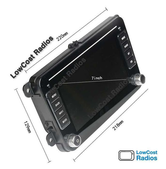 *BLACK FRIDAY!!! Rádio GPS Bluetooth USB Canbus | VW • SKODA • SEAT