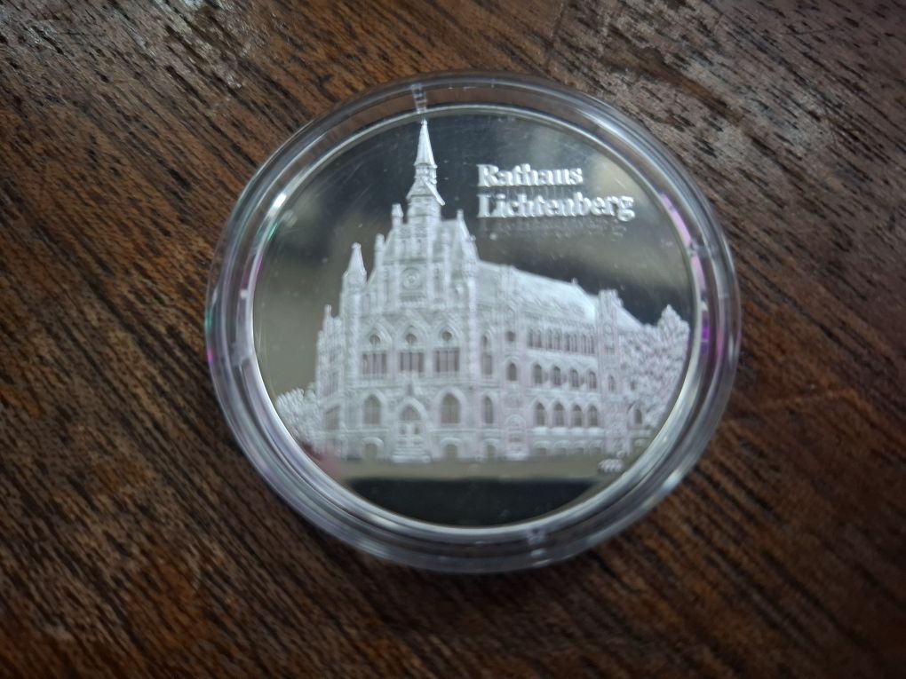 Moneta / Medal / pamiątkowa BEZIRK LICHTENBERG w etui