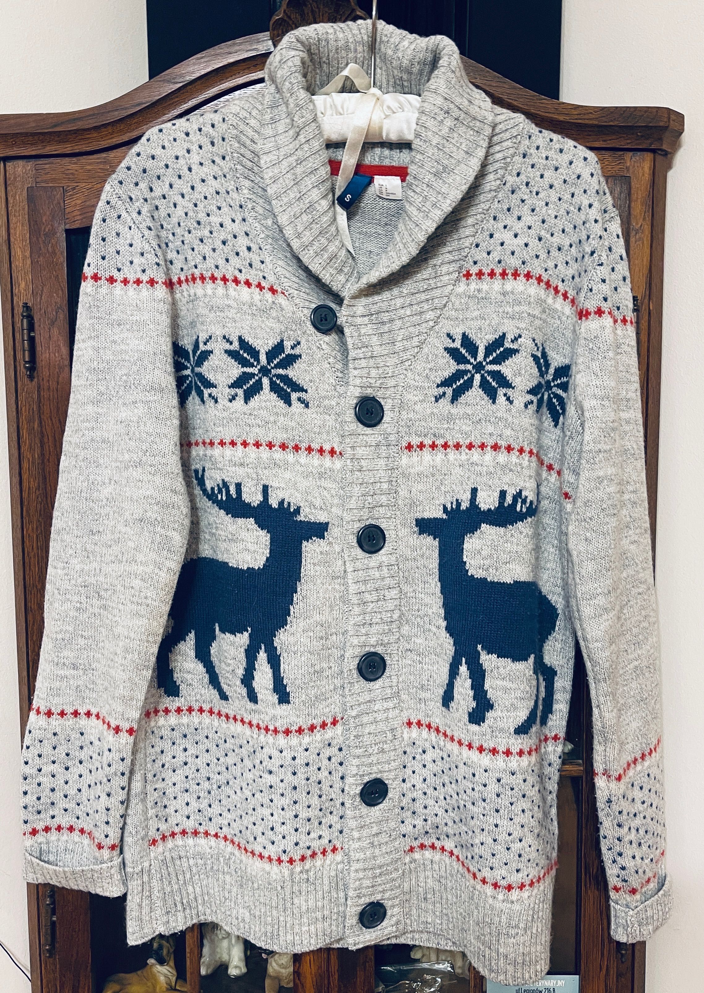 Divided męski sweter zimowy S