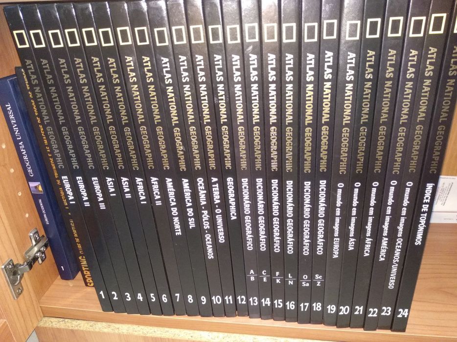 Enciclopédia Atlas 24 volumes