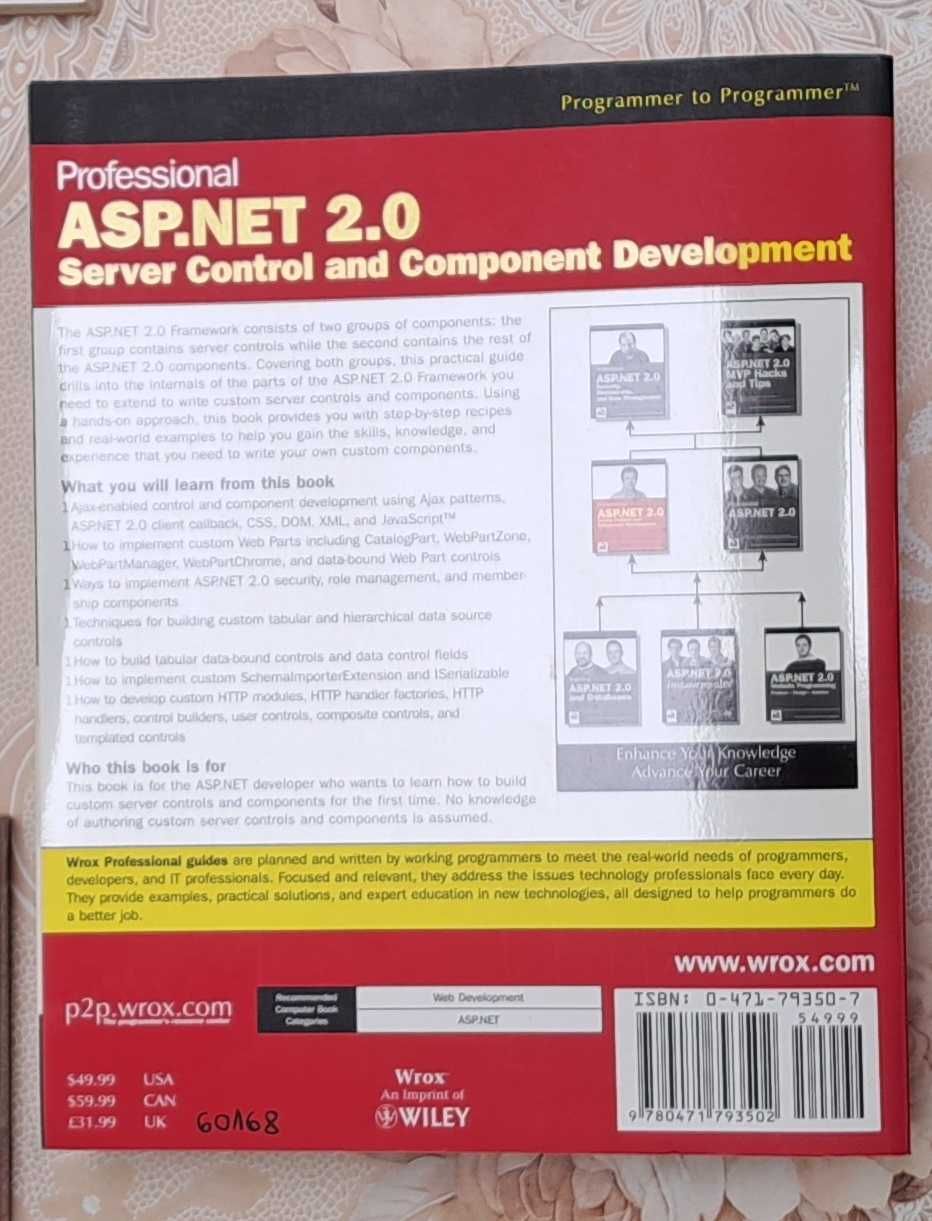 Professional ASP.NET 2.0 Server control and component development
