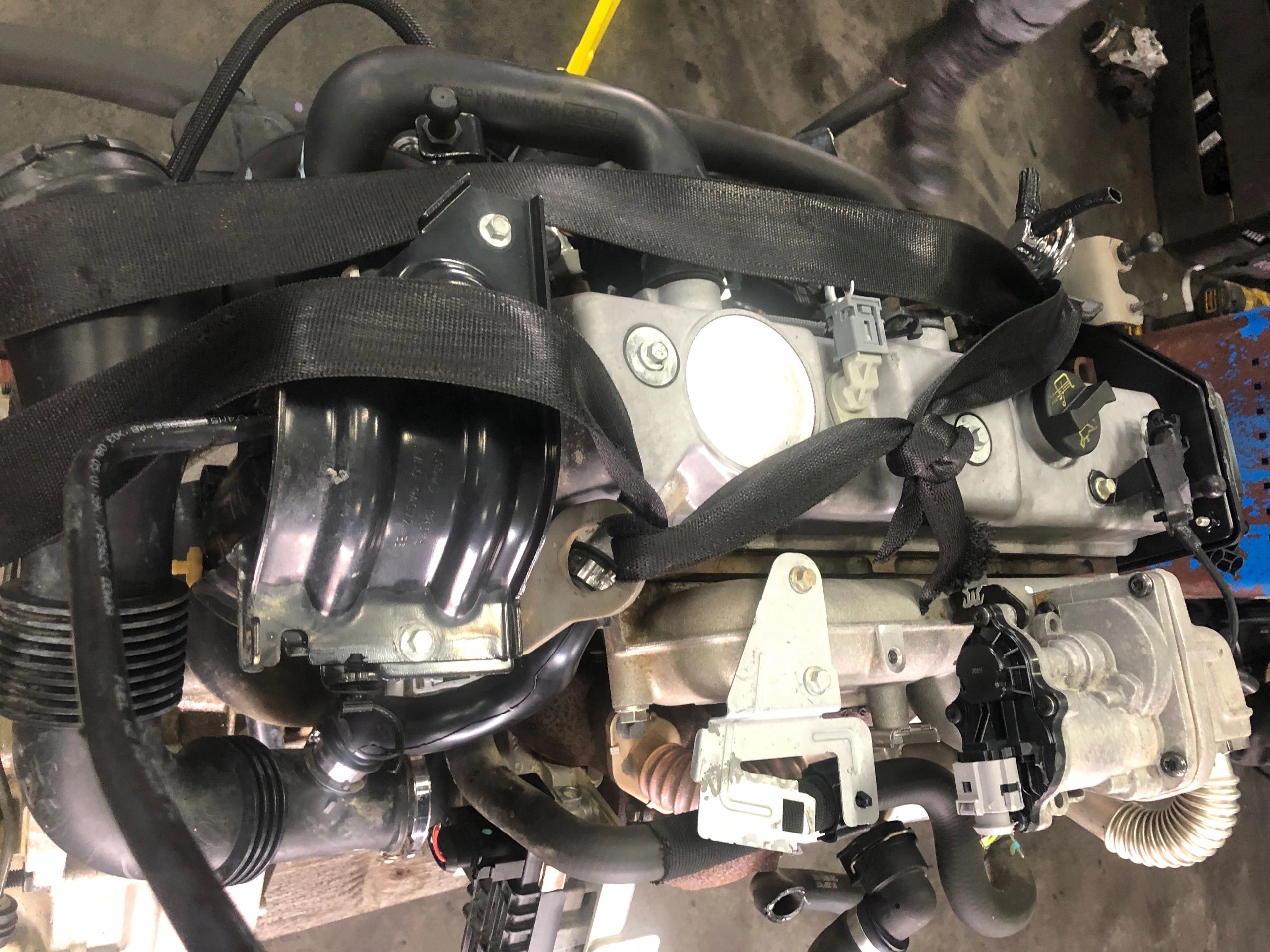 Silnik Komplet Ford Mk2 C-max 1.8 Tdci  QYBA KKDA KKDB KHBA QYWA