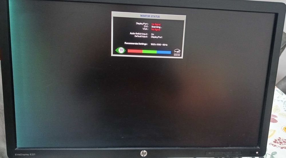 Monitor Hp EliteDisplay E221