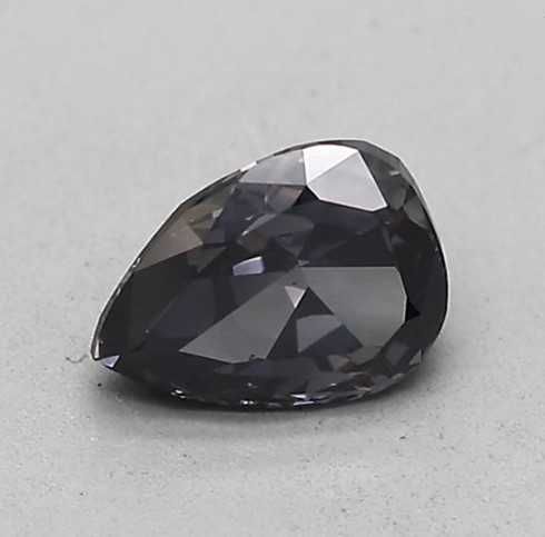 Diament Brylant GIA 0.6 ct Gray / I1 Pear