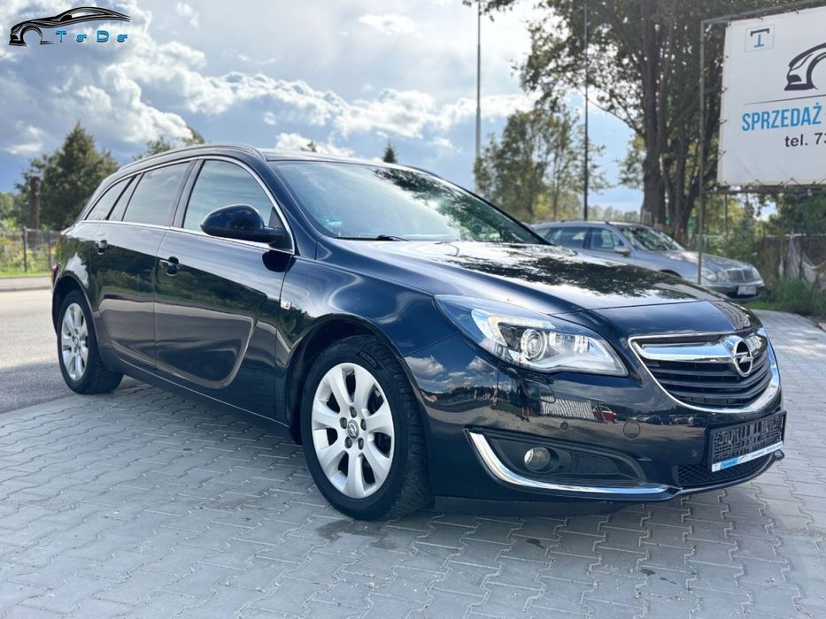 Opel Insignia 1.6CDTI 136KM Super STAN Serwis ASO Bogata WERSJA pełna Dokumentacja