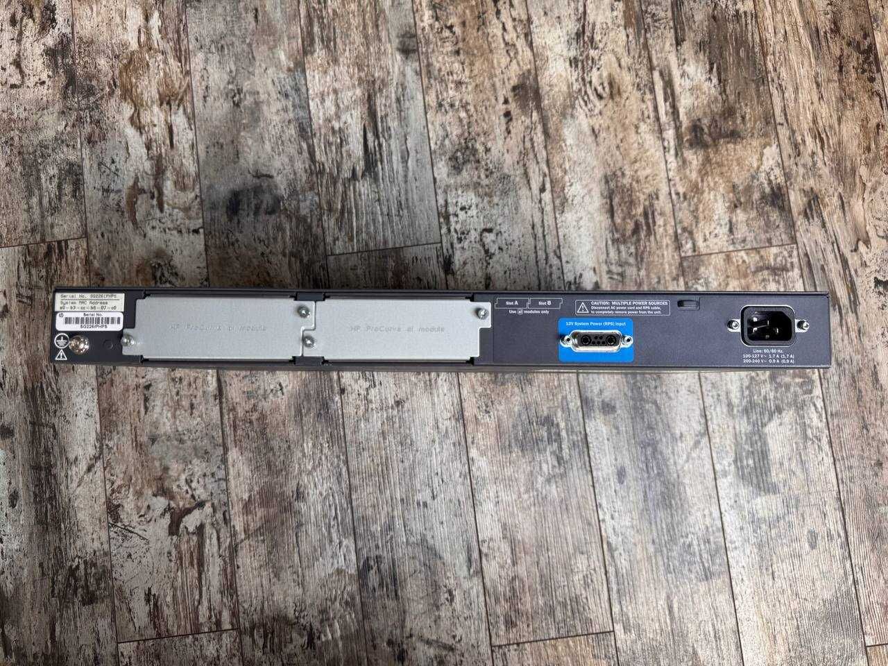 Switch PROCURVE 2910al-24 24x1GB 4xSFP J9145A rack 19" 1U 24 porty