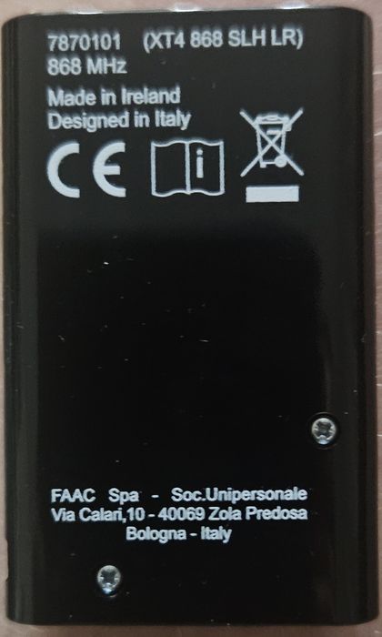 Pilot faac  xt4868slhlrb