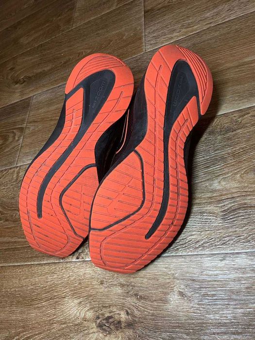 Чоловічі шкіряні кросівки Nike Zoom Winflo 8 Black Orange