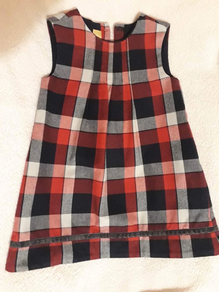 Vestidos chicco xadrez