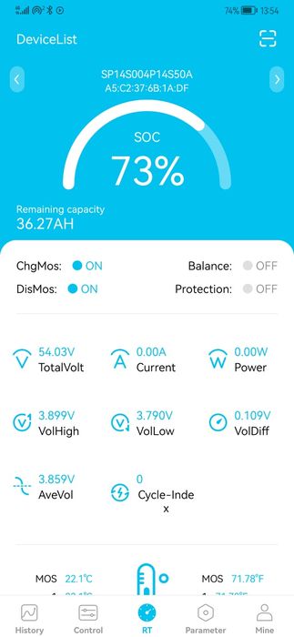 Літієва батарея 48В для інвертора і сонячних панелей | 3кВт·год + Sm