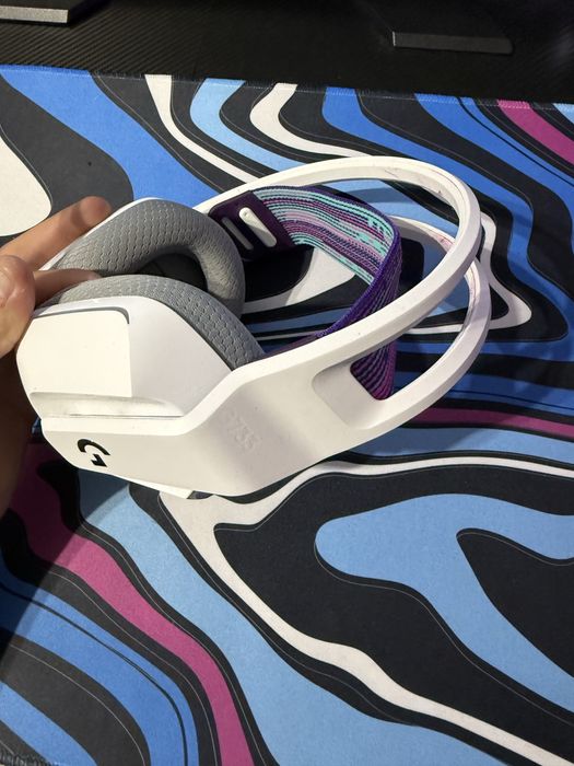 Sluchawki logitech g733 white bezprzewodowe