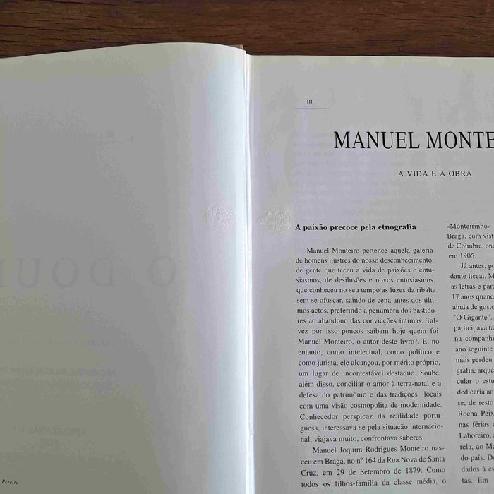 O Douro de Manuel Monteiro - Edição Fac-smile de 1998