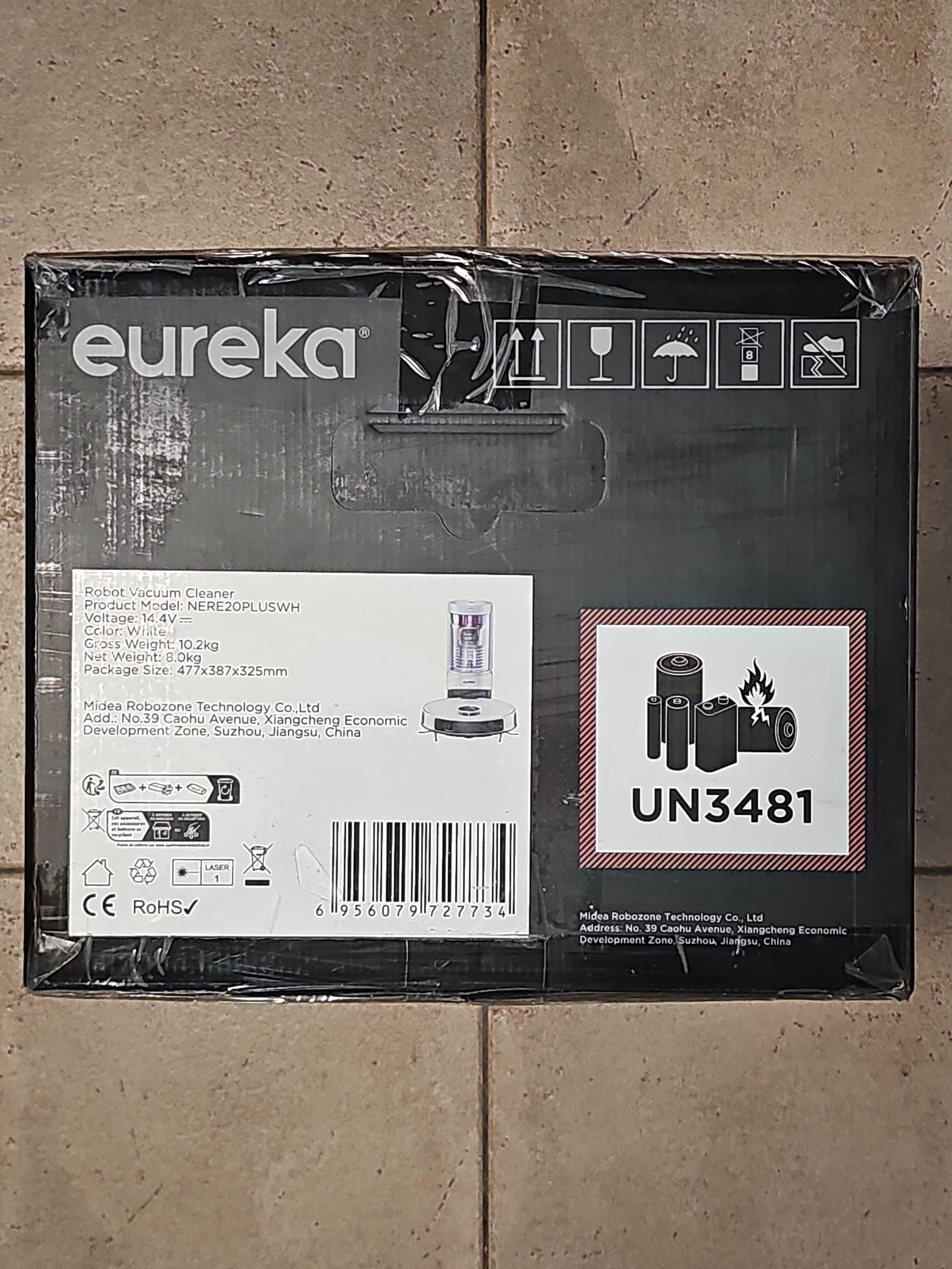 Eureka E20 Plus robot odkurzający 8000 Pa z automatyczną stacją