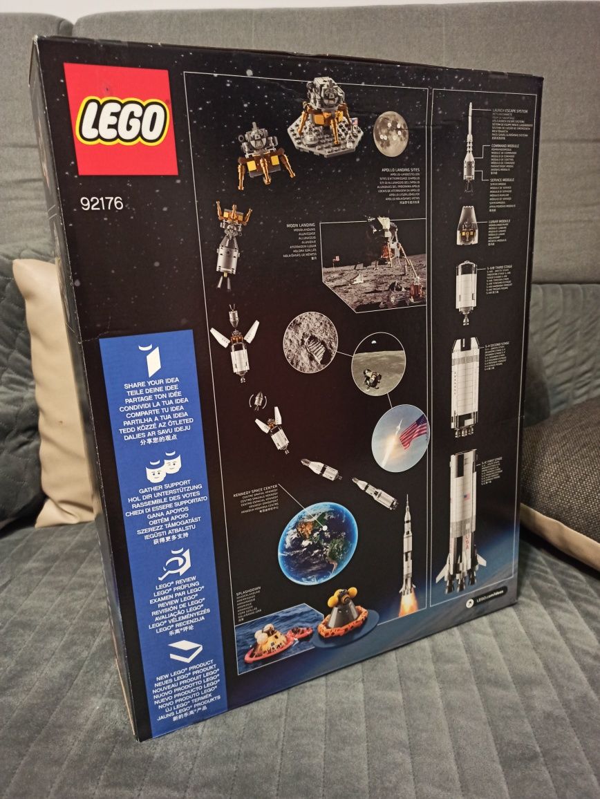 Klocki LEGO IDEAS 92176 NASA Apollo Saturn V