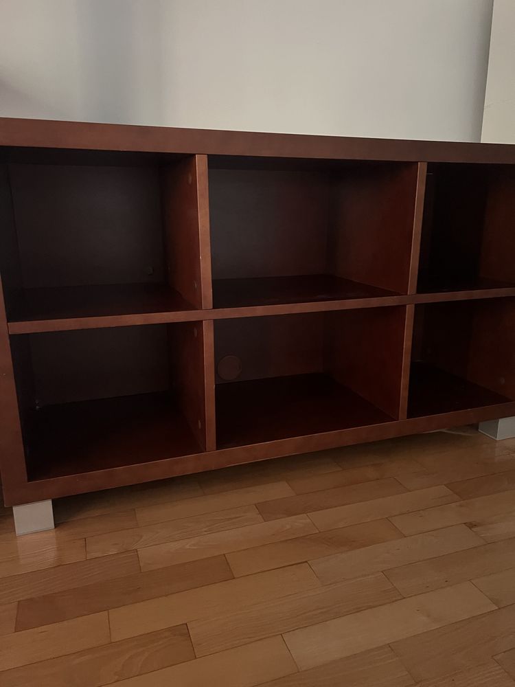 Szafka RTV drewniana fornir