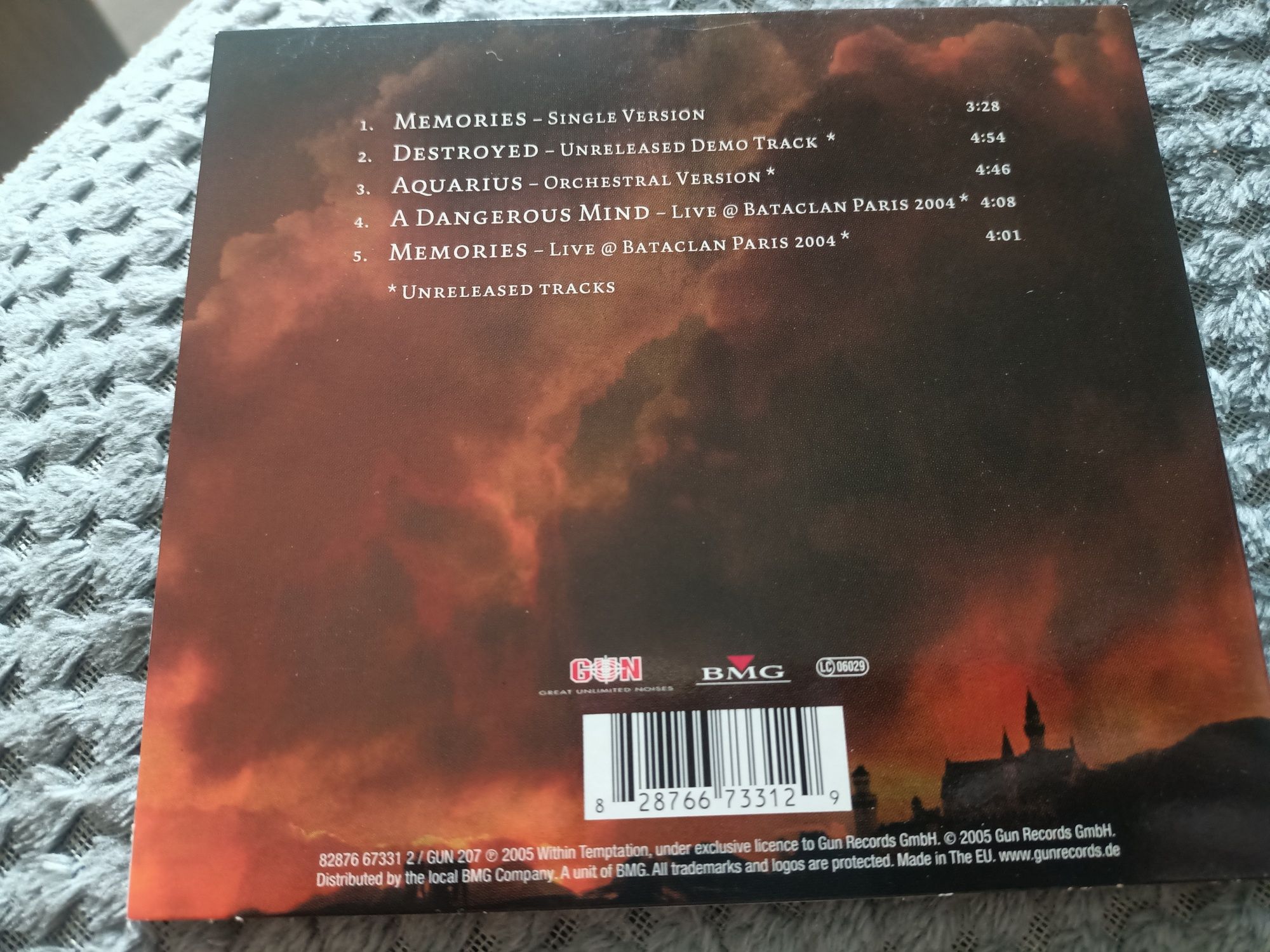 Within Temptation - Memories (HDCD, EP, Ltd, Dig)(ex)