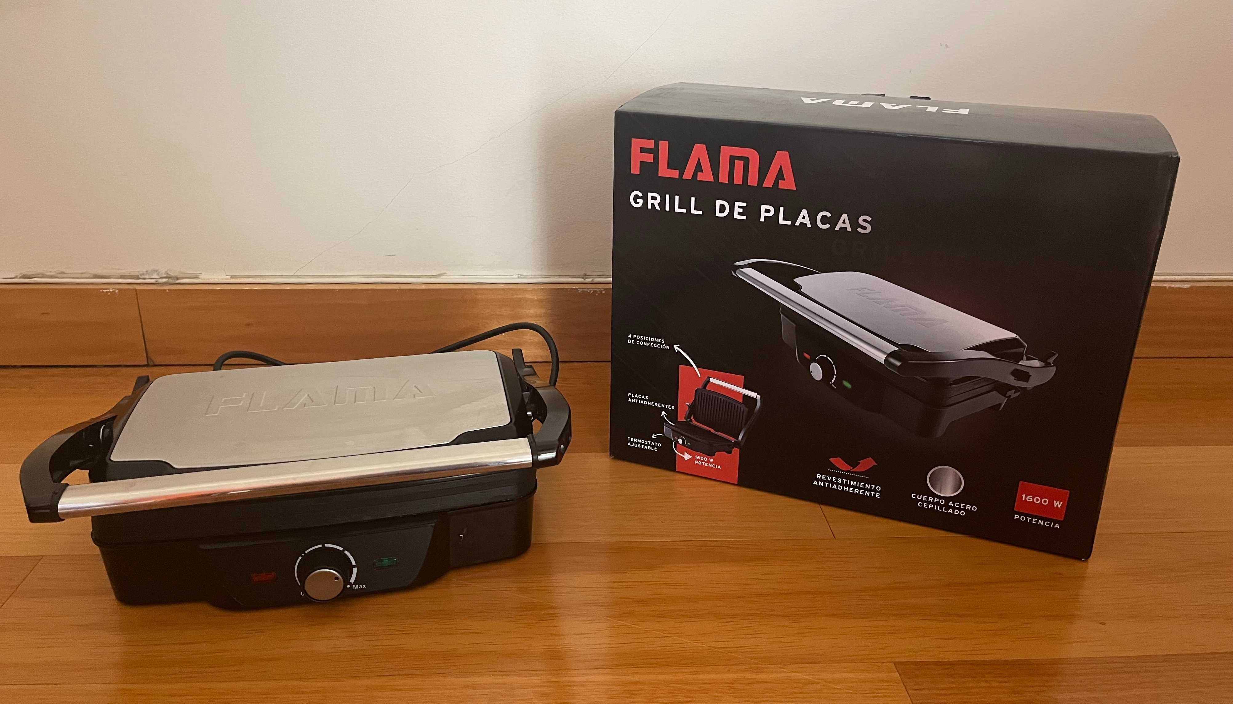 Grelhador de Placas FLAMA 4421FL - 1600 W