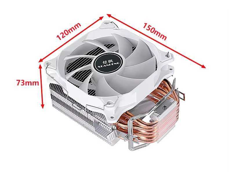 Кулер для процессора AM-4 AM-5 LGA-2011 охлаждение xeon AMD