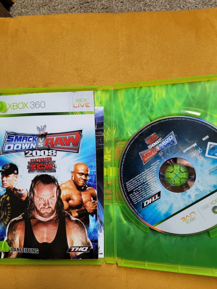 SmackDown vs RAW 2008 gra Xbox 360