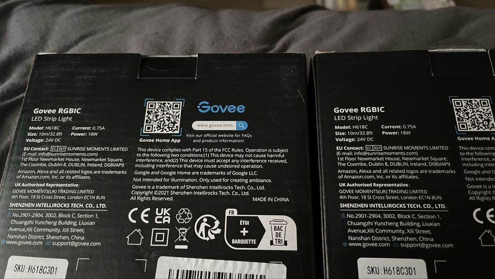 Taśma LED Govee H618CBasic LED Strip Light 10m