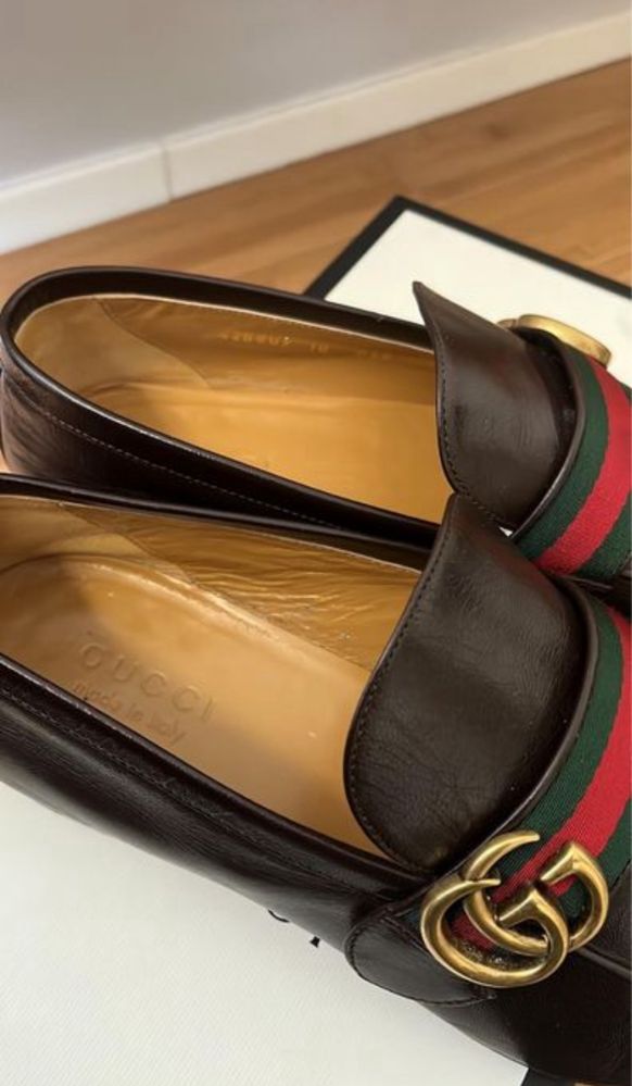 Sapatos Gucci pouco uso ORIGINAIS caixa com dustbag e fatura