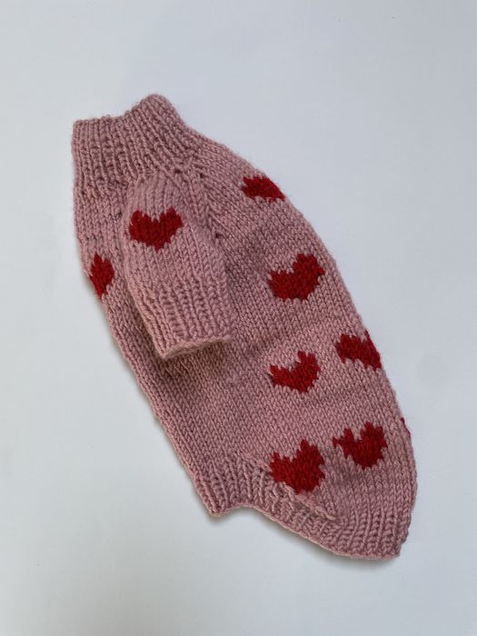 Теплий в’язаний светрик