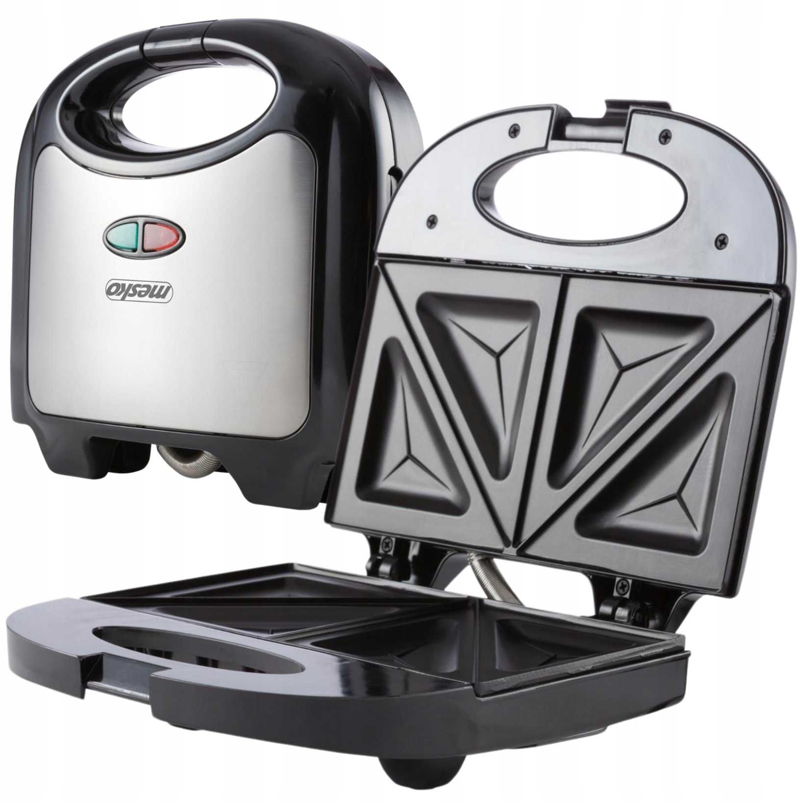 Opiekacz do KANAPEK TOSTÓW Toster na 2 kanapki Powłoka NON-STICK