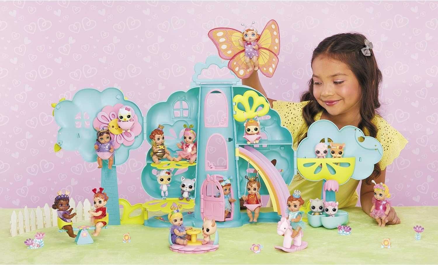 Беби Борн Домик на дереве и пупс Baby Born Surprise Treehouse