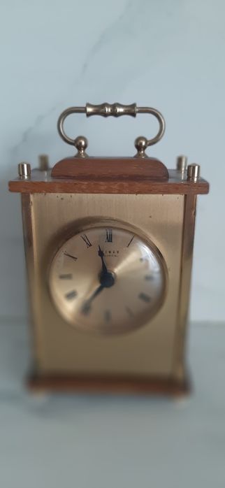 Zegar kominkowy Weimar Quartz – vintage, Made in GDR (NRD)