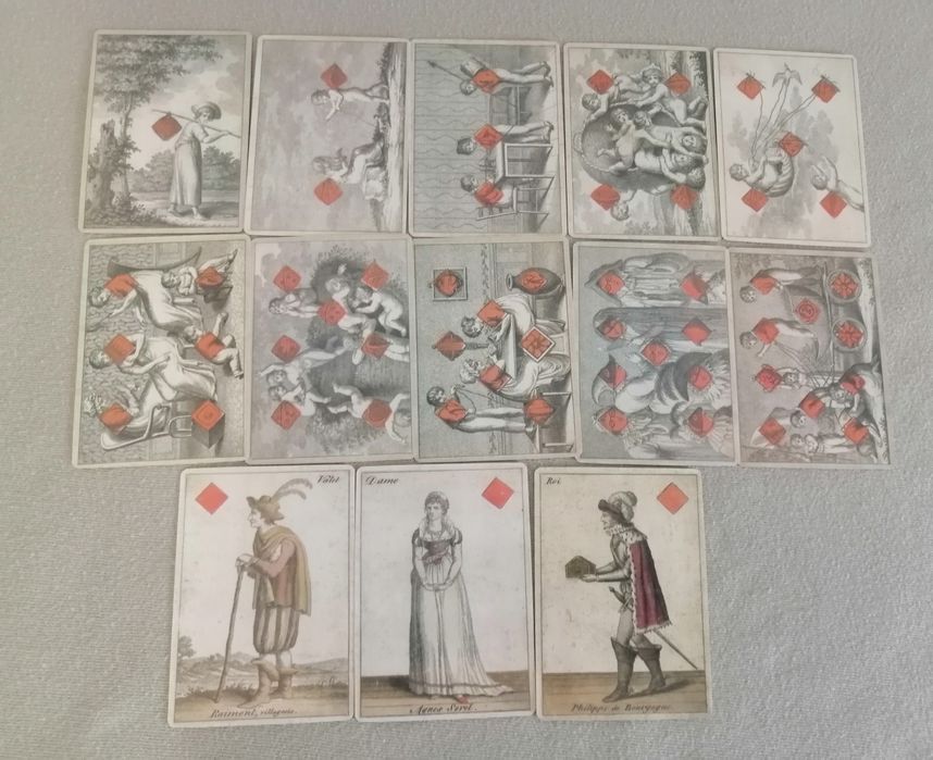 Baralho cartas da transformação