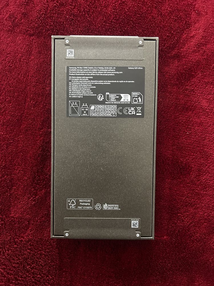 Galaxy S25 Ultra 12Gb | 1Tb Novo Selado na Caixa com Factura