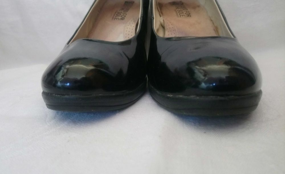 Туфлі чорні лакова шкіра розмір 39 підбор і платформа