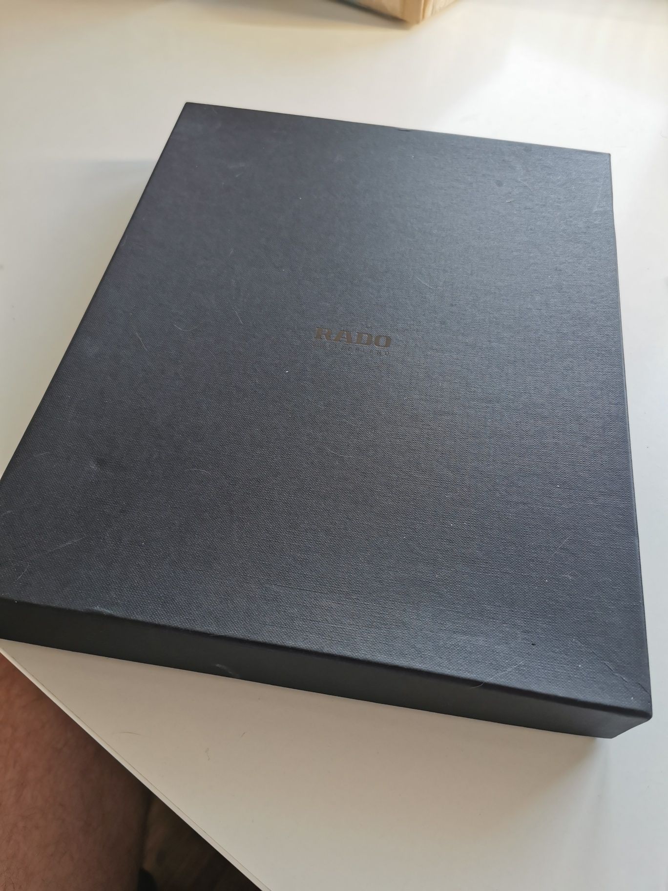 Rado Swiss Duża Skórzana Aktówka Etui Organizer