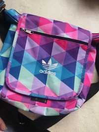 Adidas listonoszka plecak torba na ramię Adidas Kolorowa tęczowa Adida