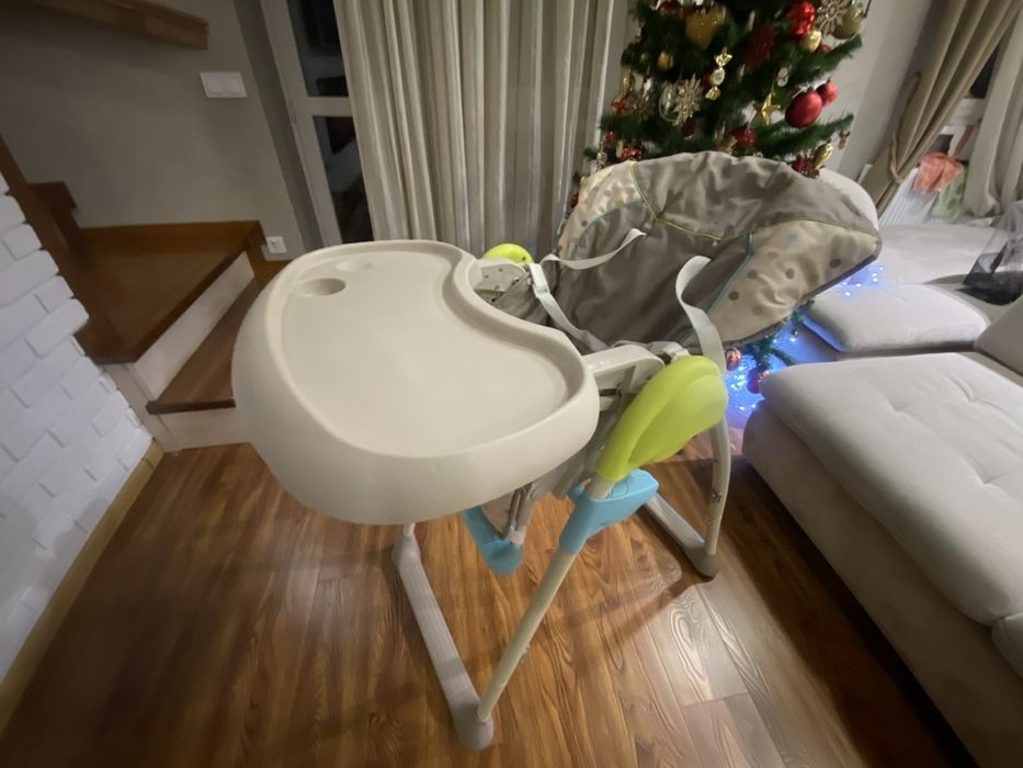 Стільчик для годування Hauck Sit’n Relax 2в1, крісло годувальне,люлька