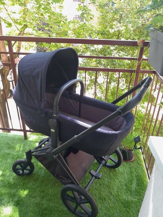 CYBEX PRIAM 1.0 Gondola Midnight Blue i spacerówka Birds Of Paradise