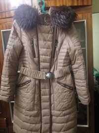 Зимове пальто, довге