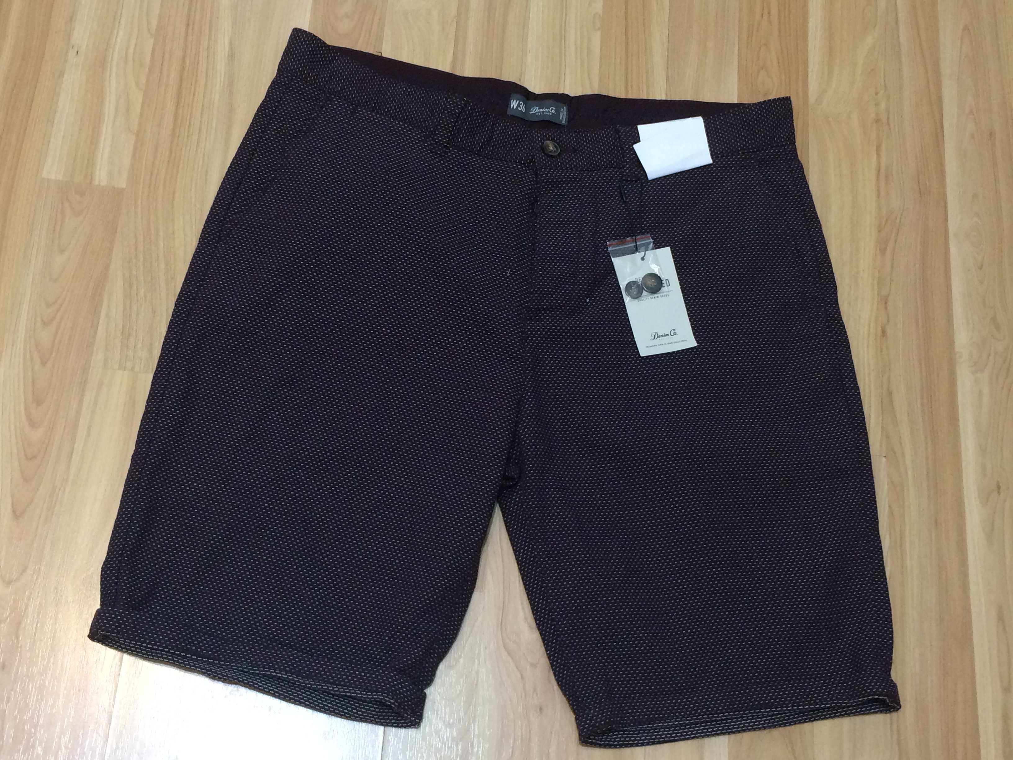 Котонові шорти з карманами denim co, р.36(52)